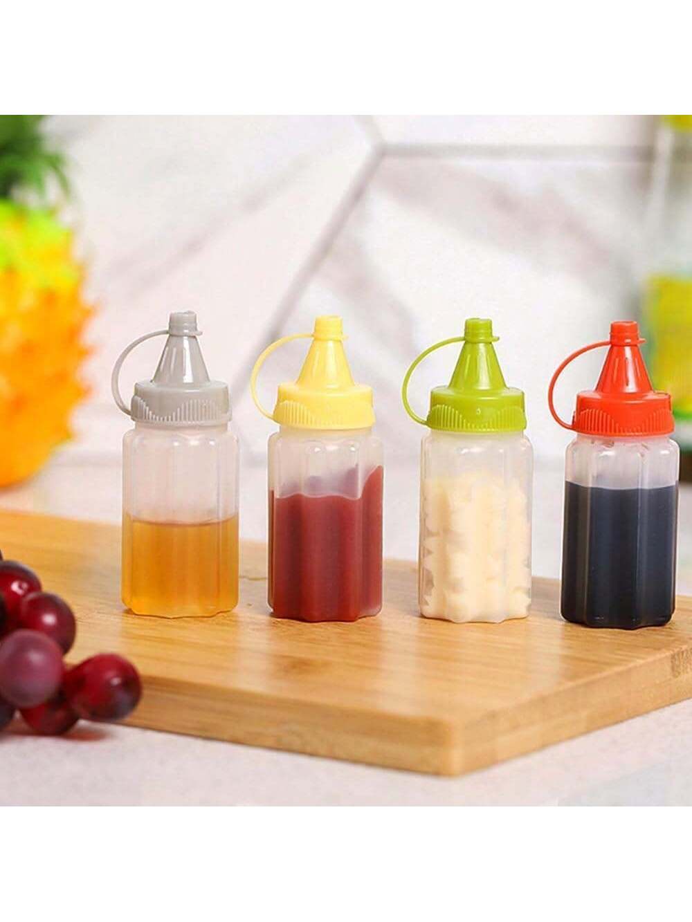 Herb Keeper Bottle - Frascos de Molho Portáteis de PP