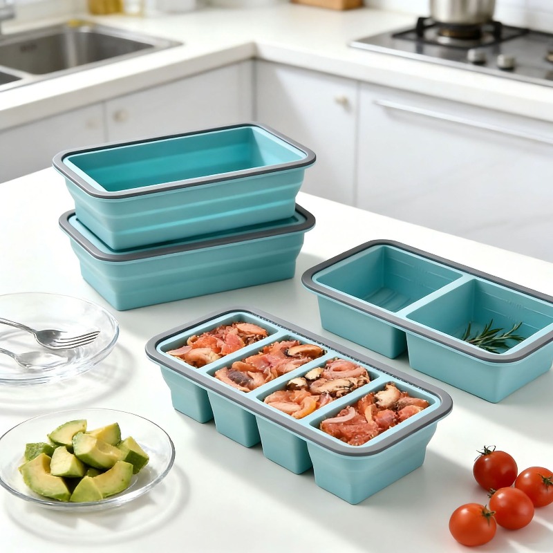 Meal Prep Soup - Forma de Silicone para Congelar Sopa