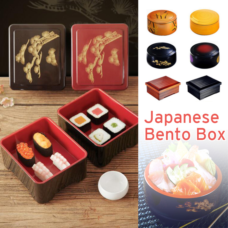 Meal Prep Healthy Lunch - Estilo japonês caixas bento resina caixa
