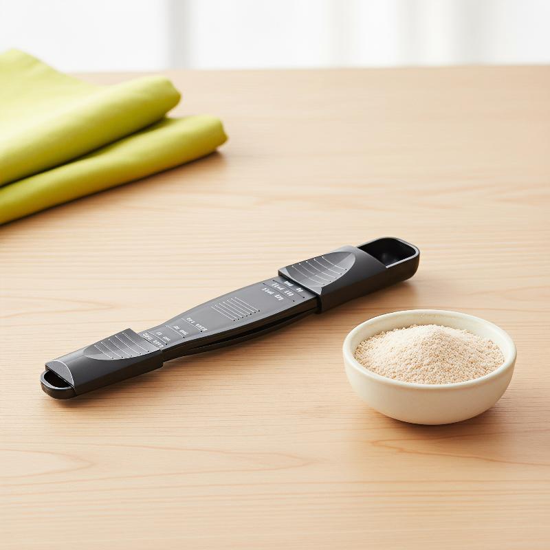 Meal Prep Easy - Colher Medidora Ajustável de Dupla Face