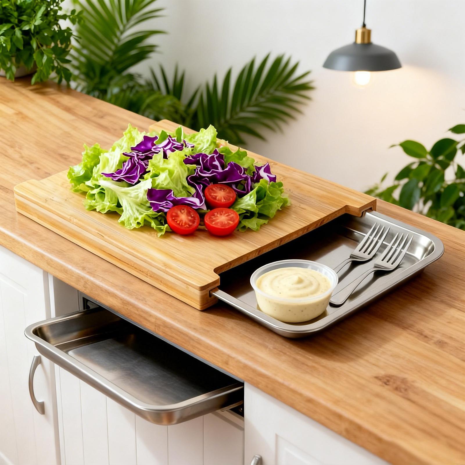 Meal Prep Cutting - Tábuas de Corte de Madeira para