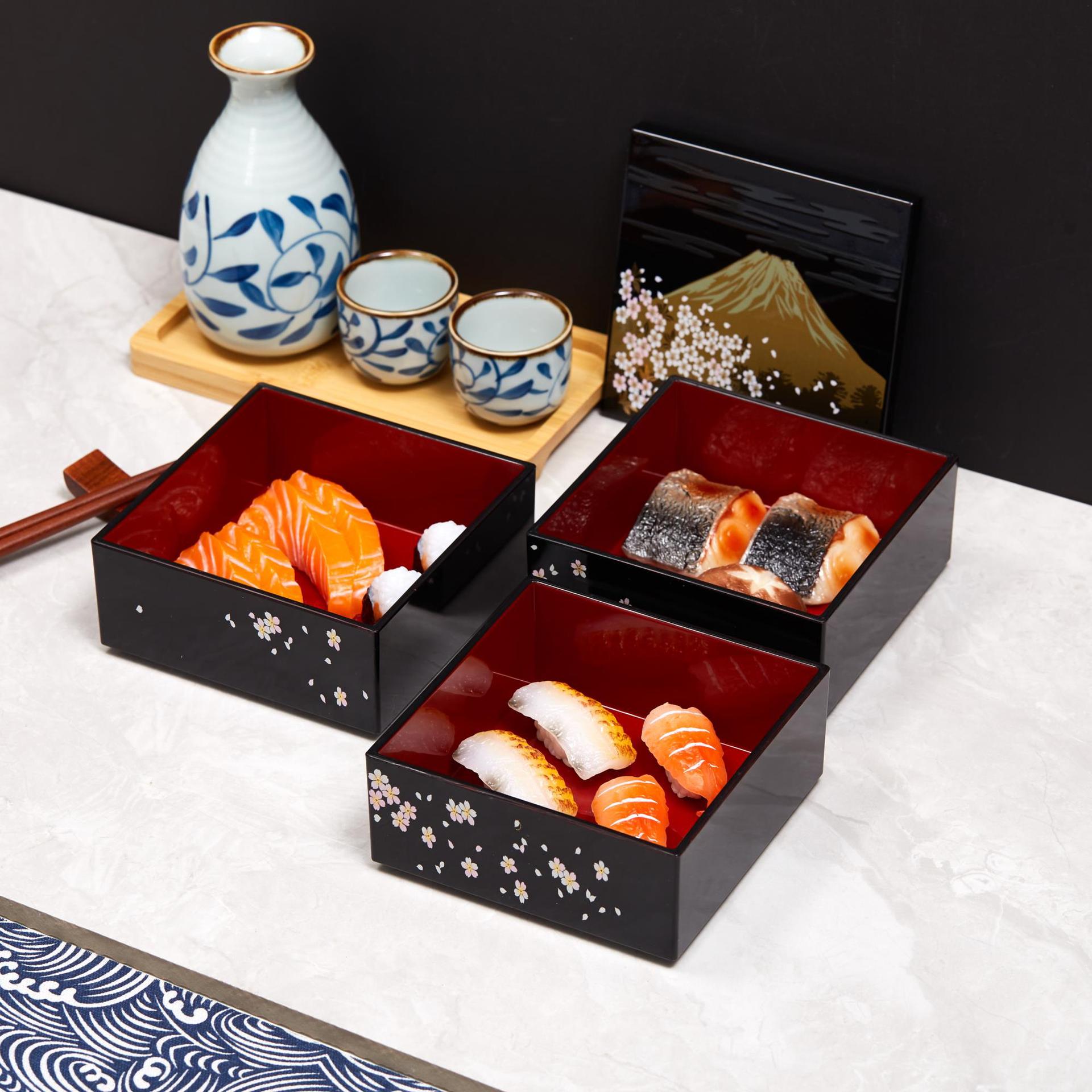 Meal Prep Healthy Lunch - Caixas de Bento Estilo Japonês para