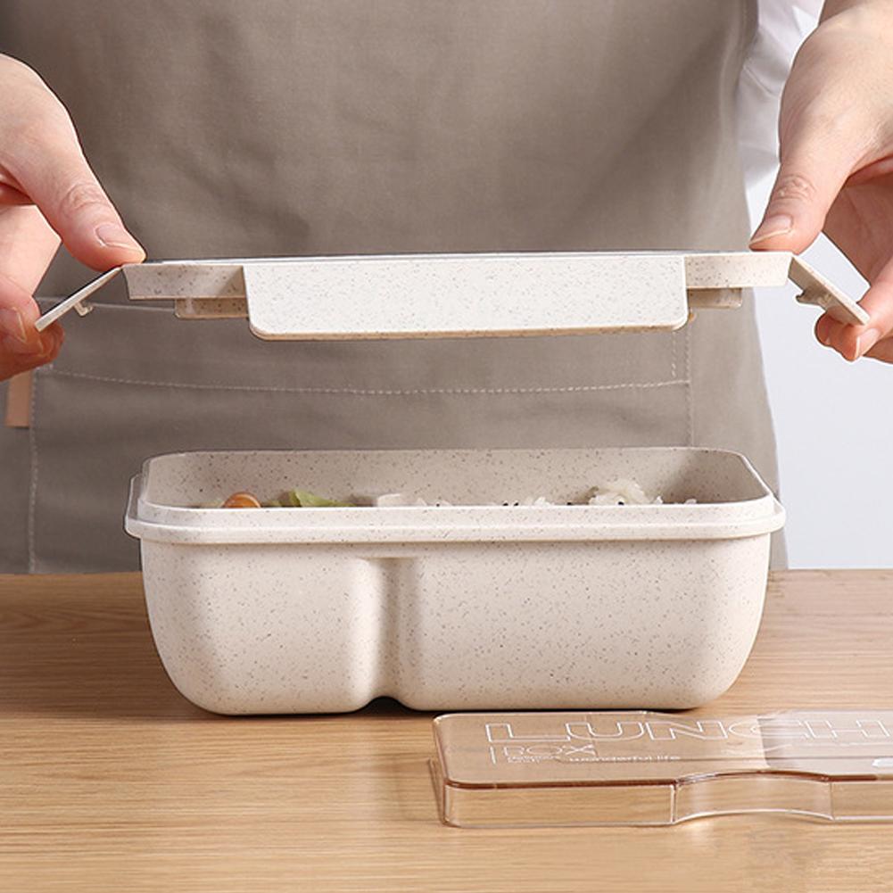 Meal Prep Healthy Lunch - 1100ml material saudável lancheira palha de