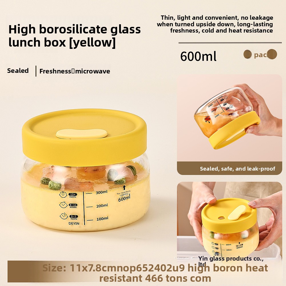 Meal Prep Microwave - Recipiente de armazenamento de alimentos de