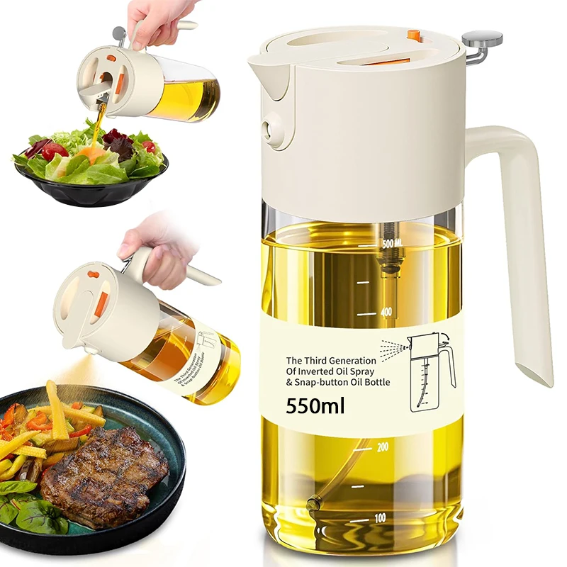 Herb Keeper Bottle - Spray de Óleo para Cozinha, Dispensador