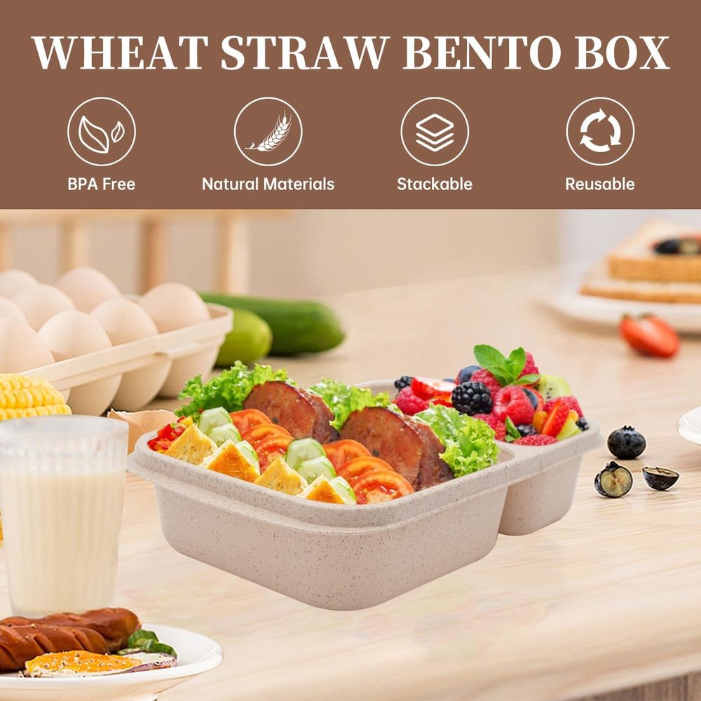 Conjunto de 4 Caixas de Almoço - Meal Prep Microwave avaliação e preço