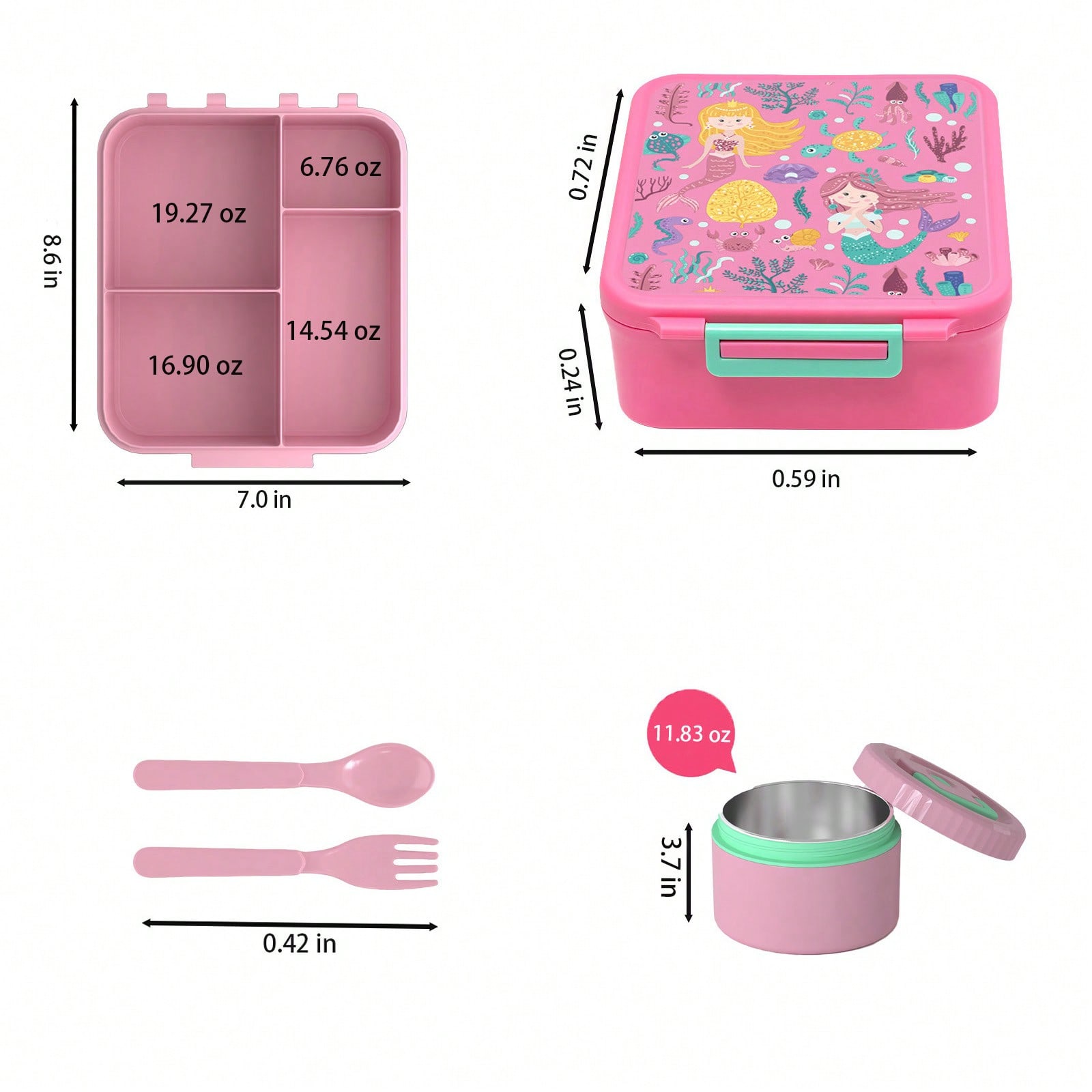 Lancheira Bento Infantil com C - Meal Prep Soup avaliação e preço