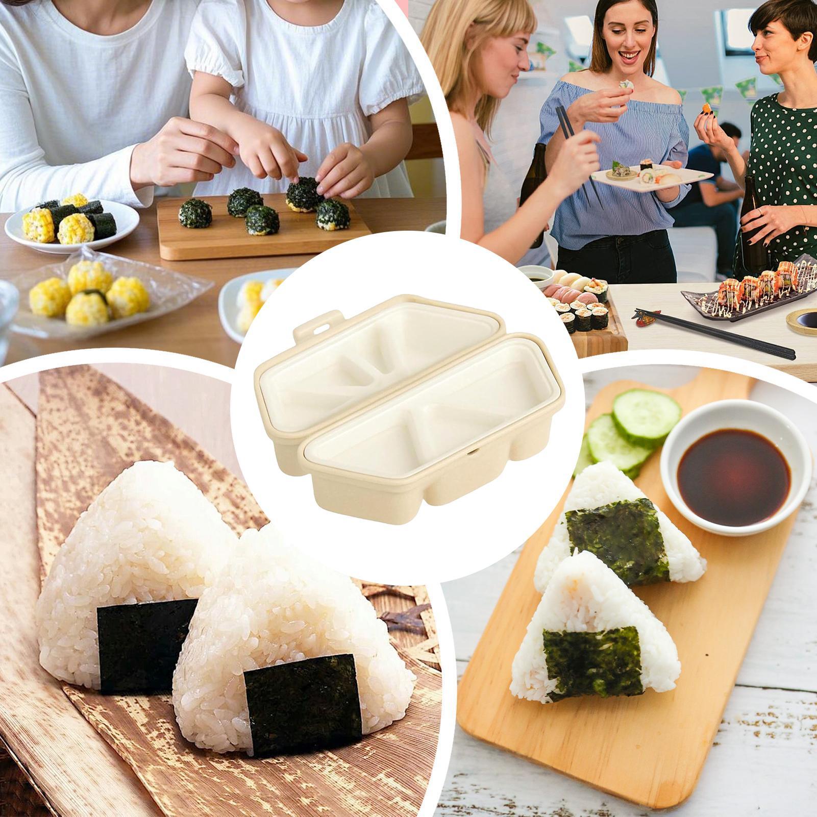 Molde de bola de arroz, 6 cavi - Meal Prep Japanese avaliação e preço