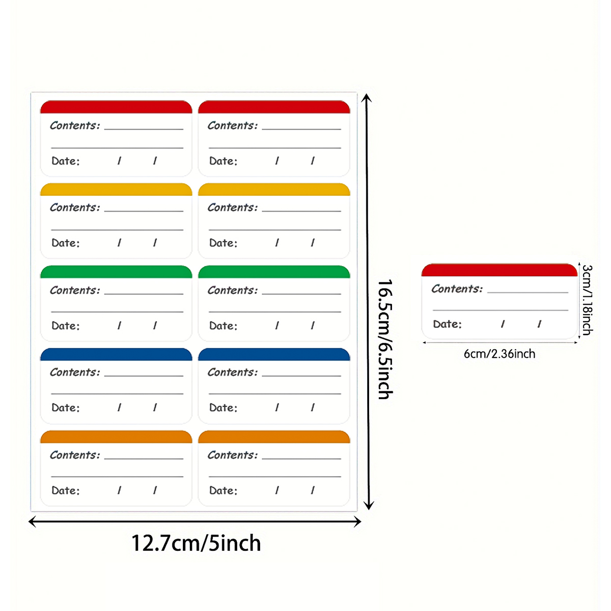100 Etiquetas para Freezer de  - Meal Prep Easy avaliação e preço