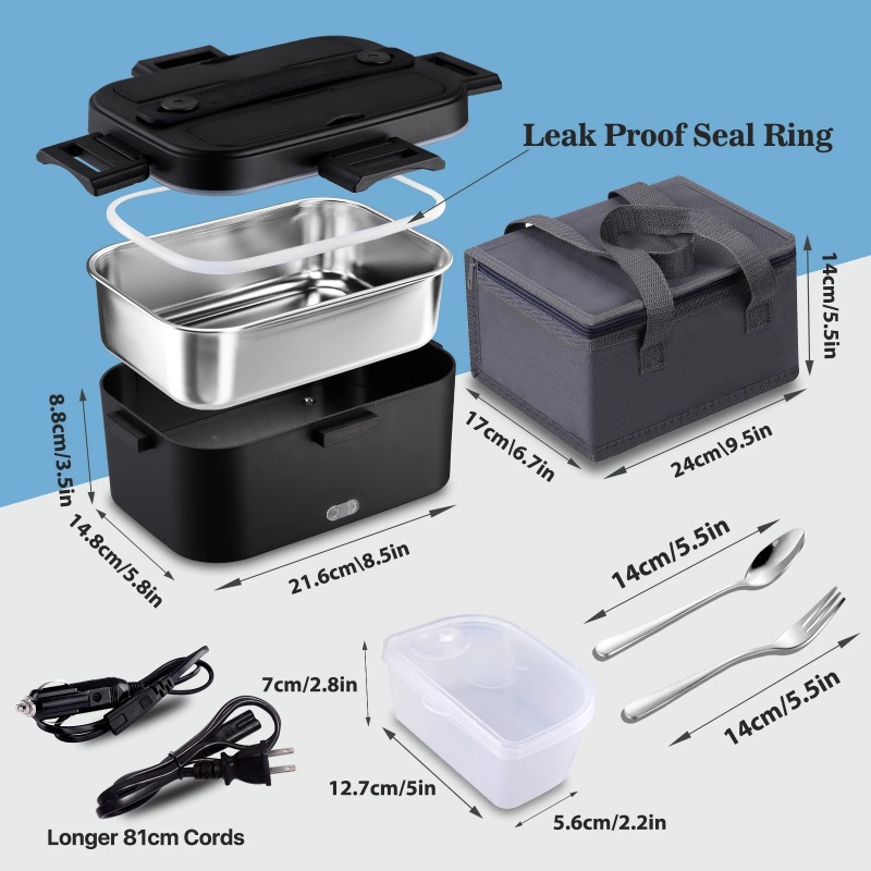 Marmita Elétrica Aquecida 110V - Meal Prep Microwave avaliação e preço