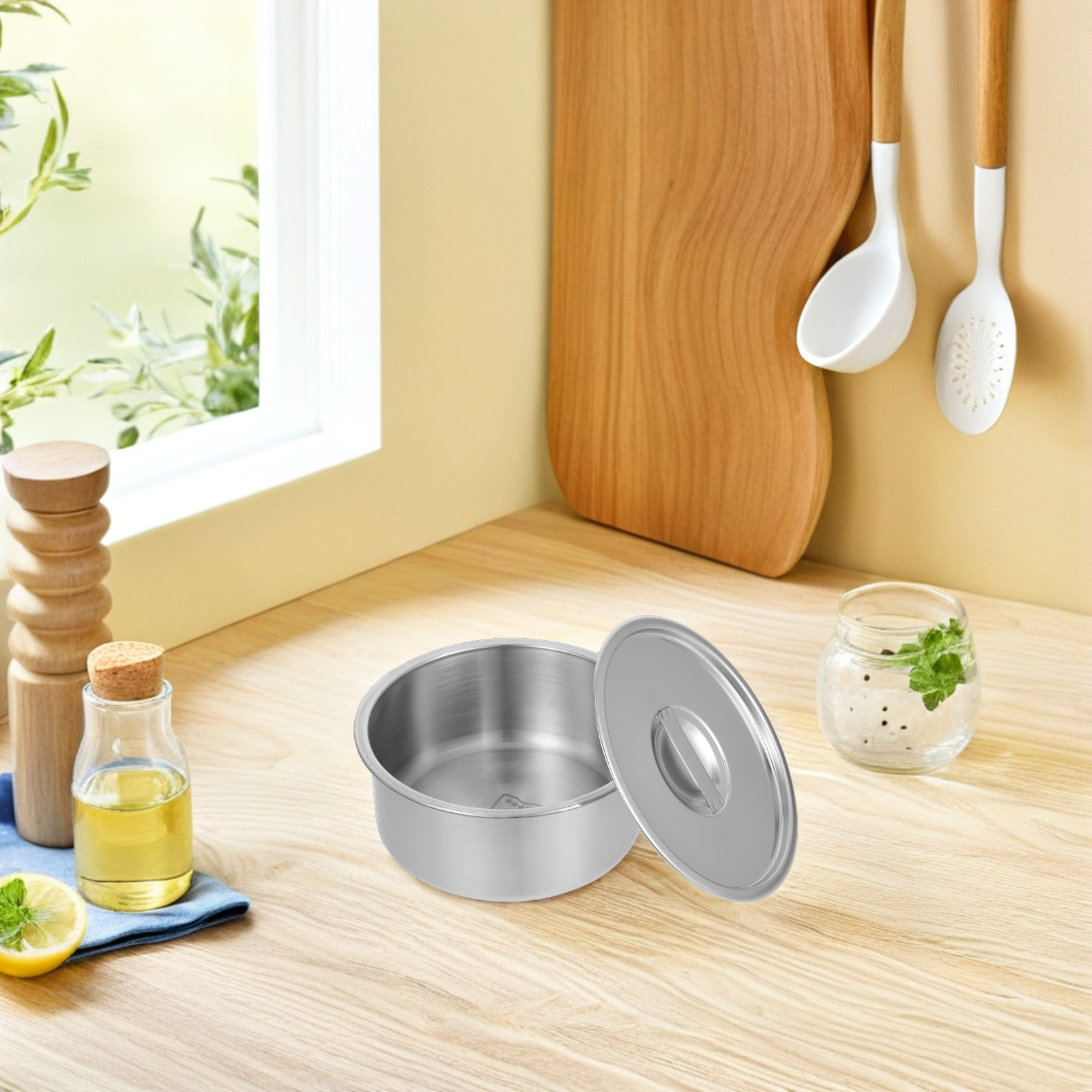 Tigela de Aço Inoxidável para  - Meal Prep Soup avaliação e preço