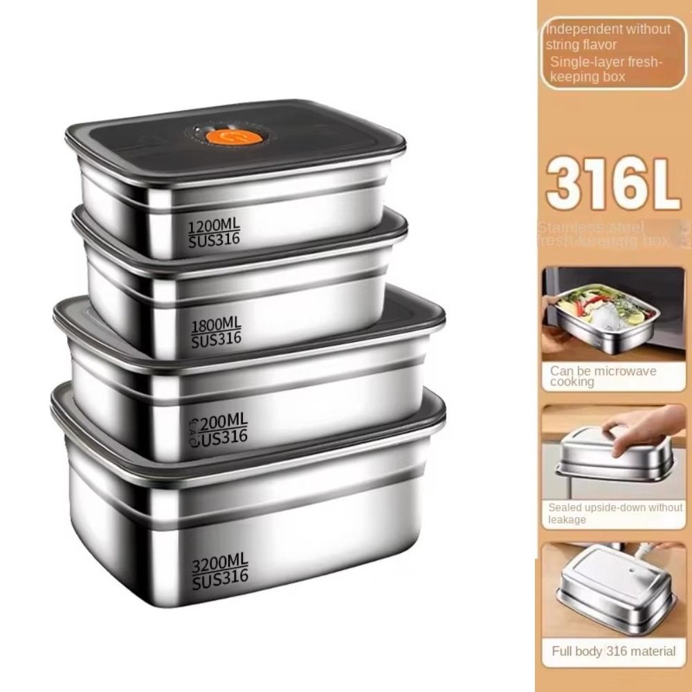 Lancheira de acampamento em aç - Meal Prep Microwave avaliação e preço