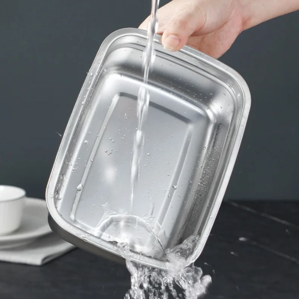 Lancheira de acampamento em aç - Meal Prep Microwave avaliação e preço
