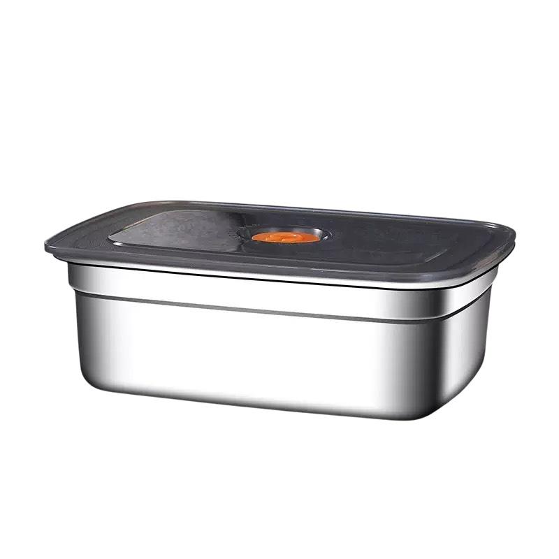 Caixa de Almoço de Aço Inoxidá - Meal Prep Microwave avaliação e preço