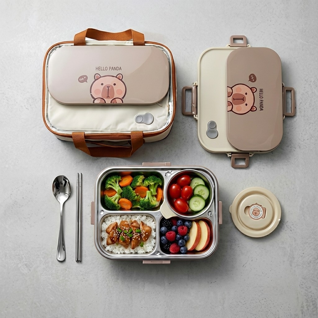 Conjunto de Marmitas de Aço In - Meal Prep Soup avaliação e preço