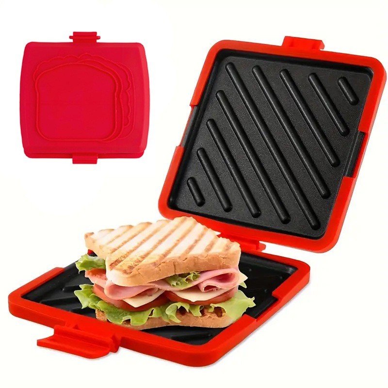 Forma elétrica para assar sand - Meal Prep Microwave avaliação e preço