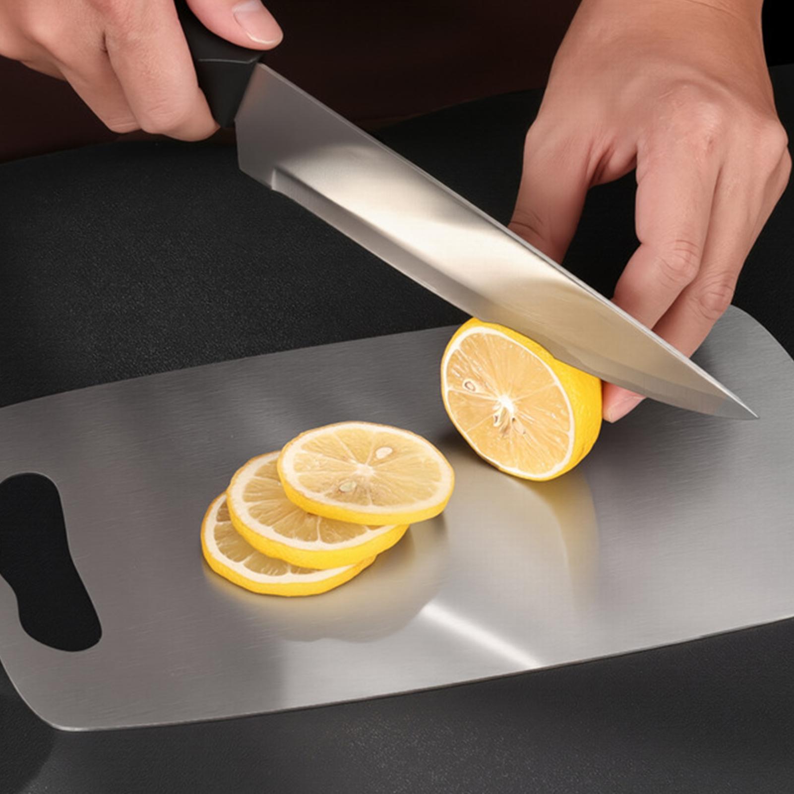 Tábuas de Corte de Aço Inoxidá - Meal Prep Cutting avaliação e preço