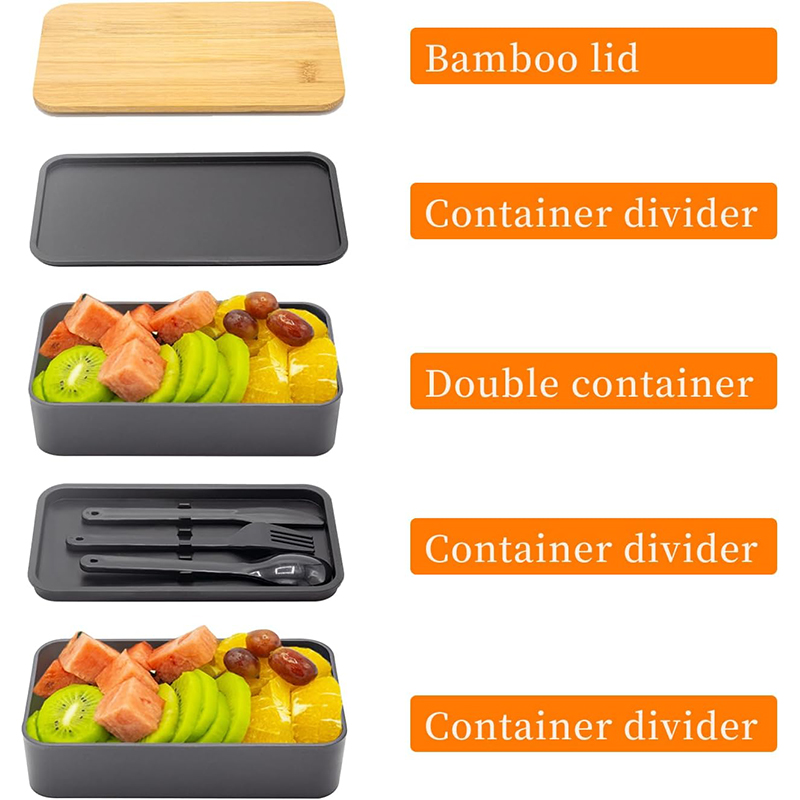 Caixa japonesa bento com tampa - Meal Prep Japanese avaliação e preço