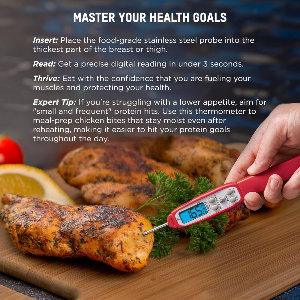 Termômetro Digital para Carne  - Meal Prep High Protein avaliação e preço