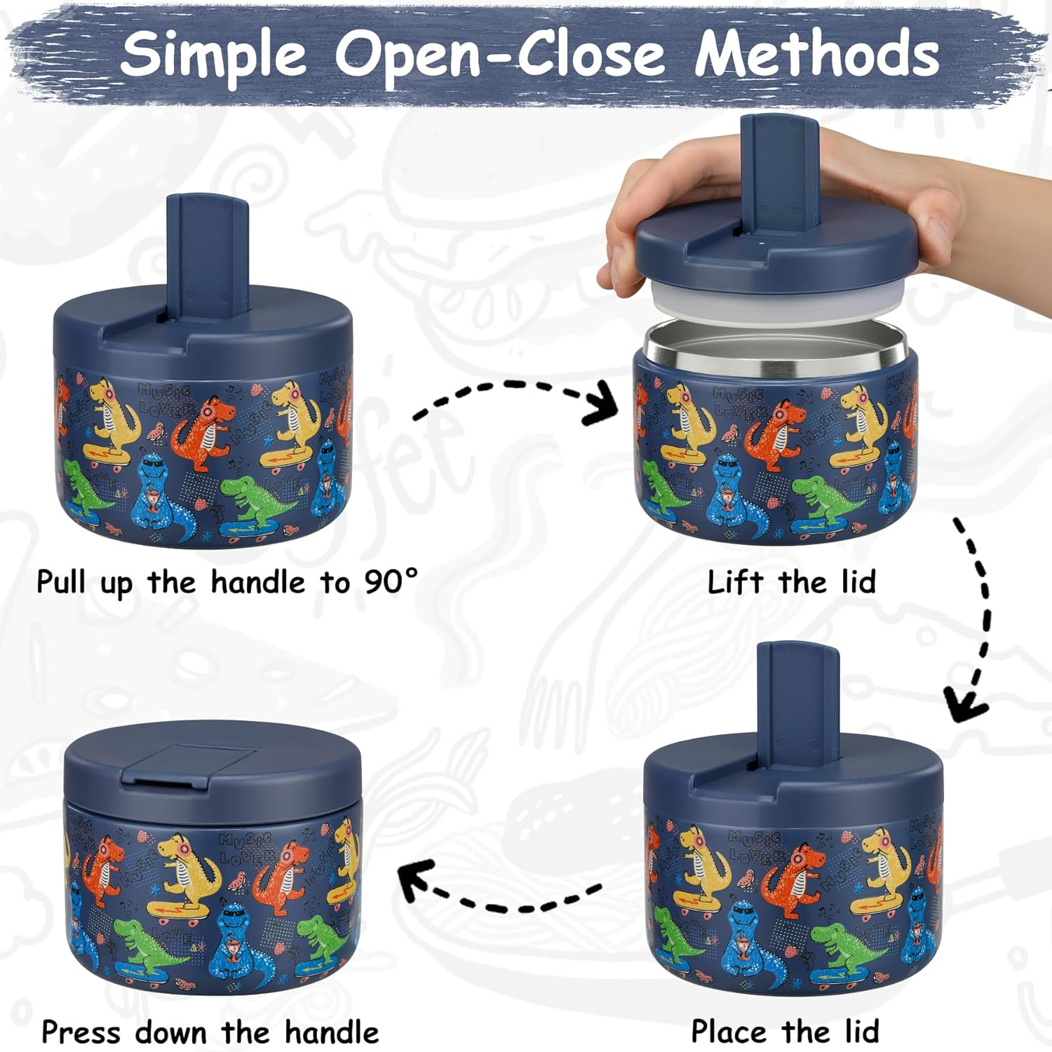 Pote Térmico Isolado de 12oz c - Meal Prep Soup avaliação e preço